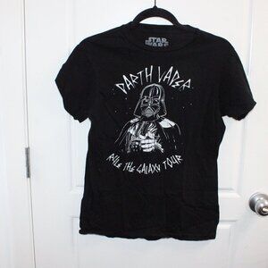 3/$30 Star Wars‎ Darth Vader Black Short Sleeve Shirt Size XL